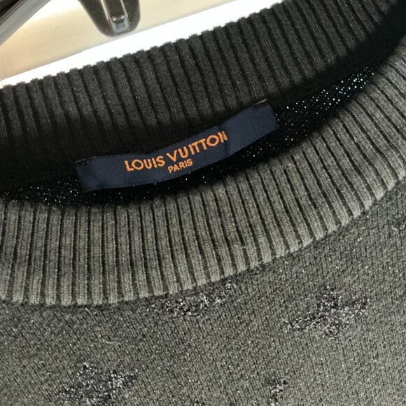 Knitted LV pattern T-Shirt - Picture 3 of 7